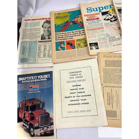 VTG Lot of 13 Comic Books Silver Age Marvel DC War of the Worlds SGT Fury Tarzan - Picture 11 of 16